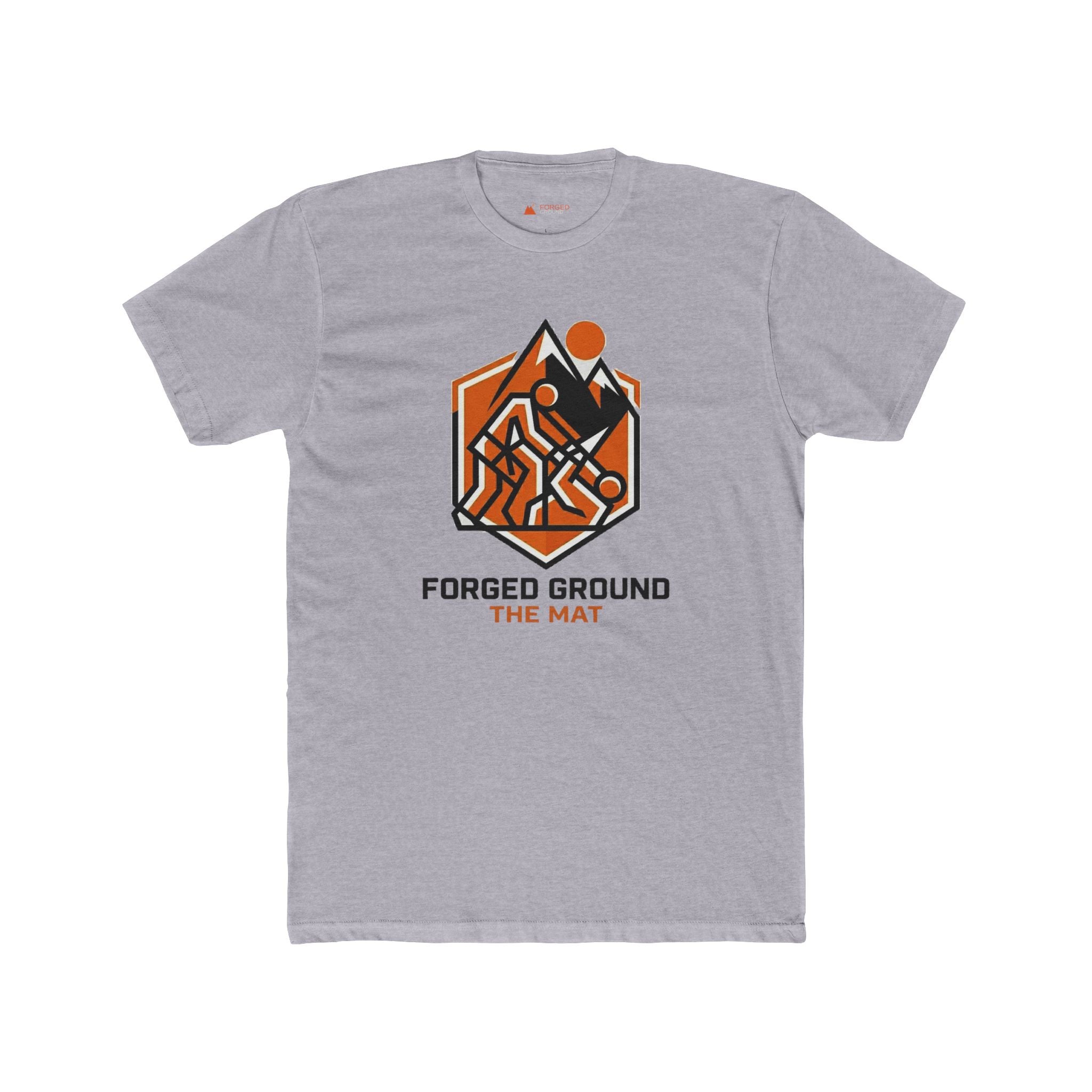 Unisex Cotton Crew Tee the mat