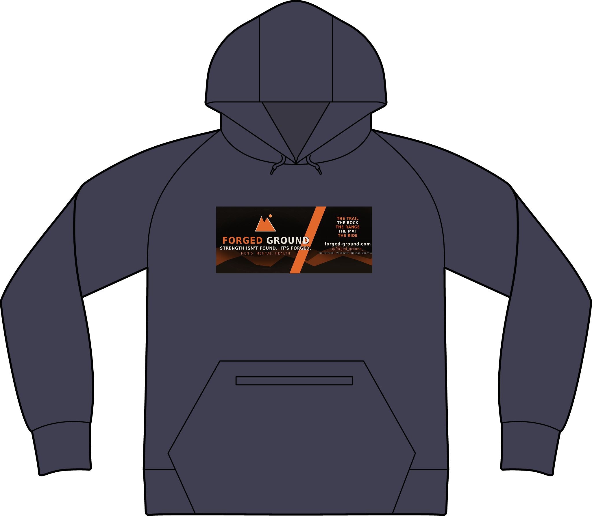 PosiCharge Strive Hooded Pullover