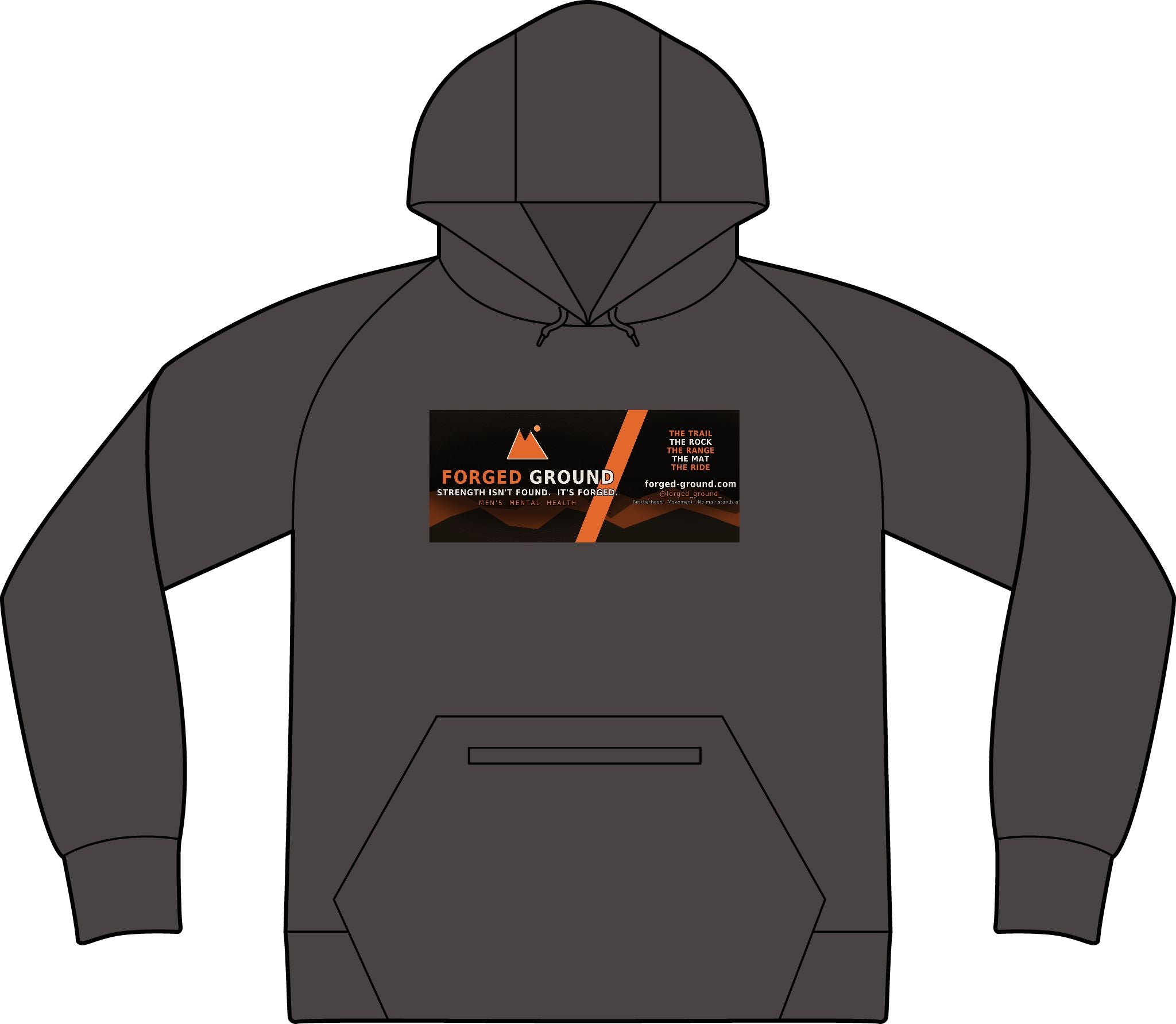 PosiCharge Strive Hooded Pullover