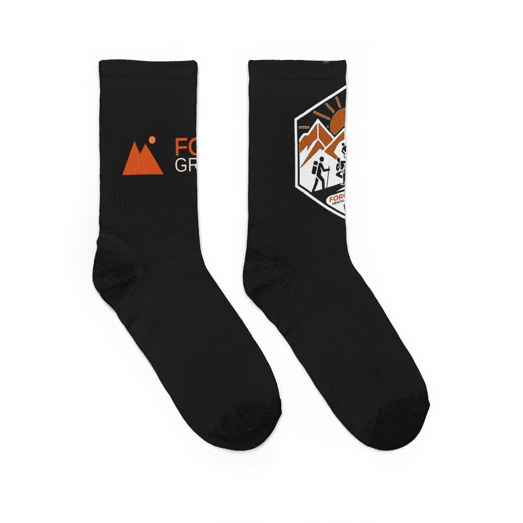 Unisex Padded Crew Socks (DTG)
