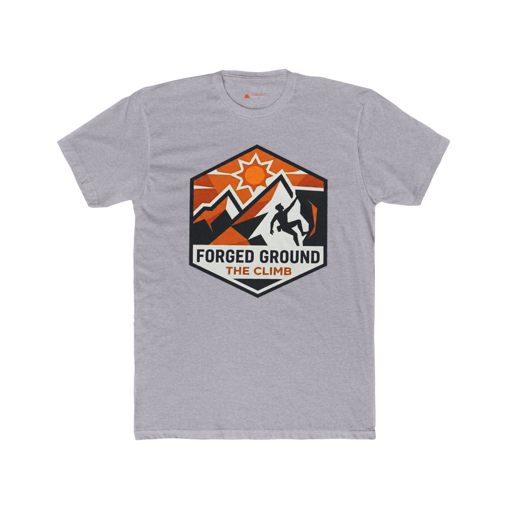 Unisex Cotton Crew Tee the climb