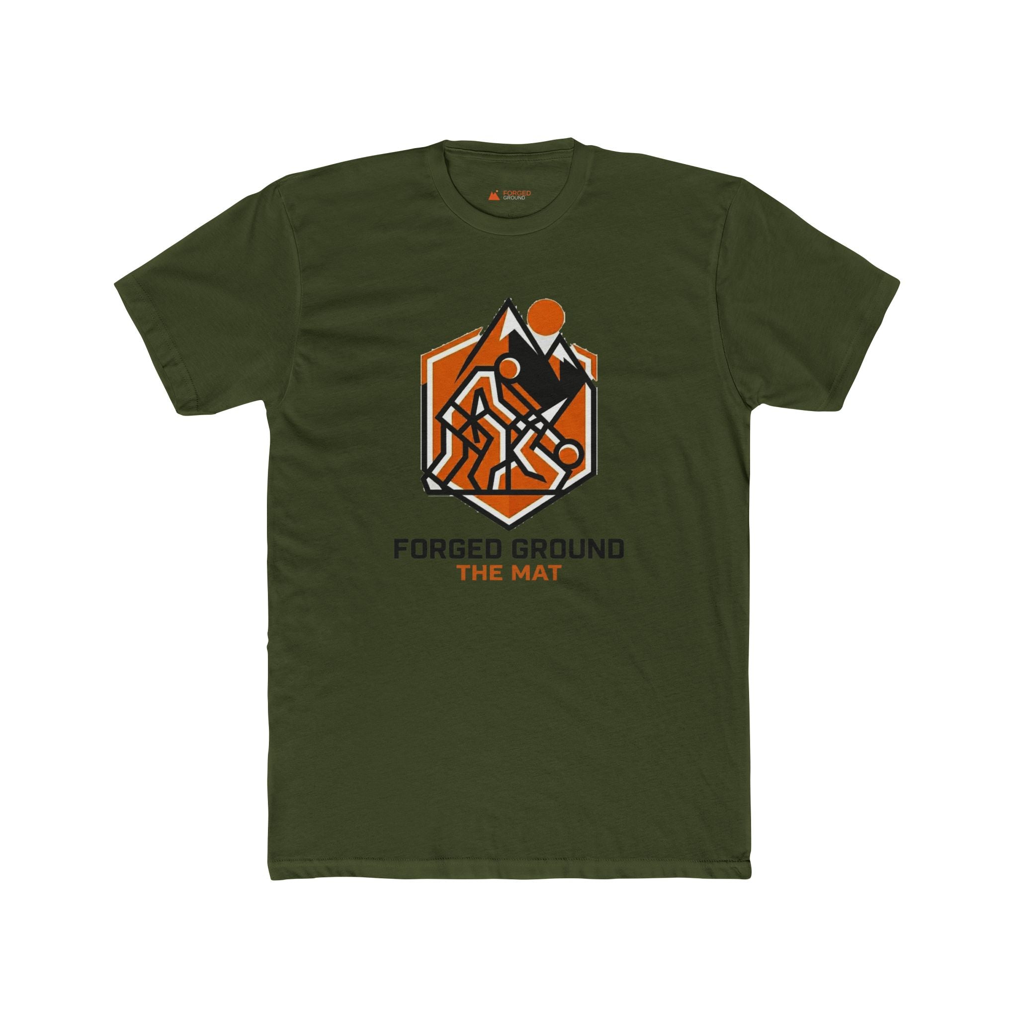 Unisex Cotton Crew Tee the mat