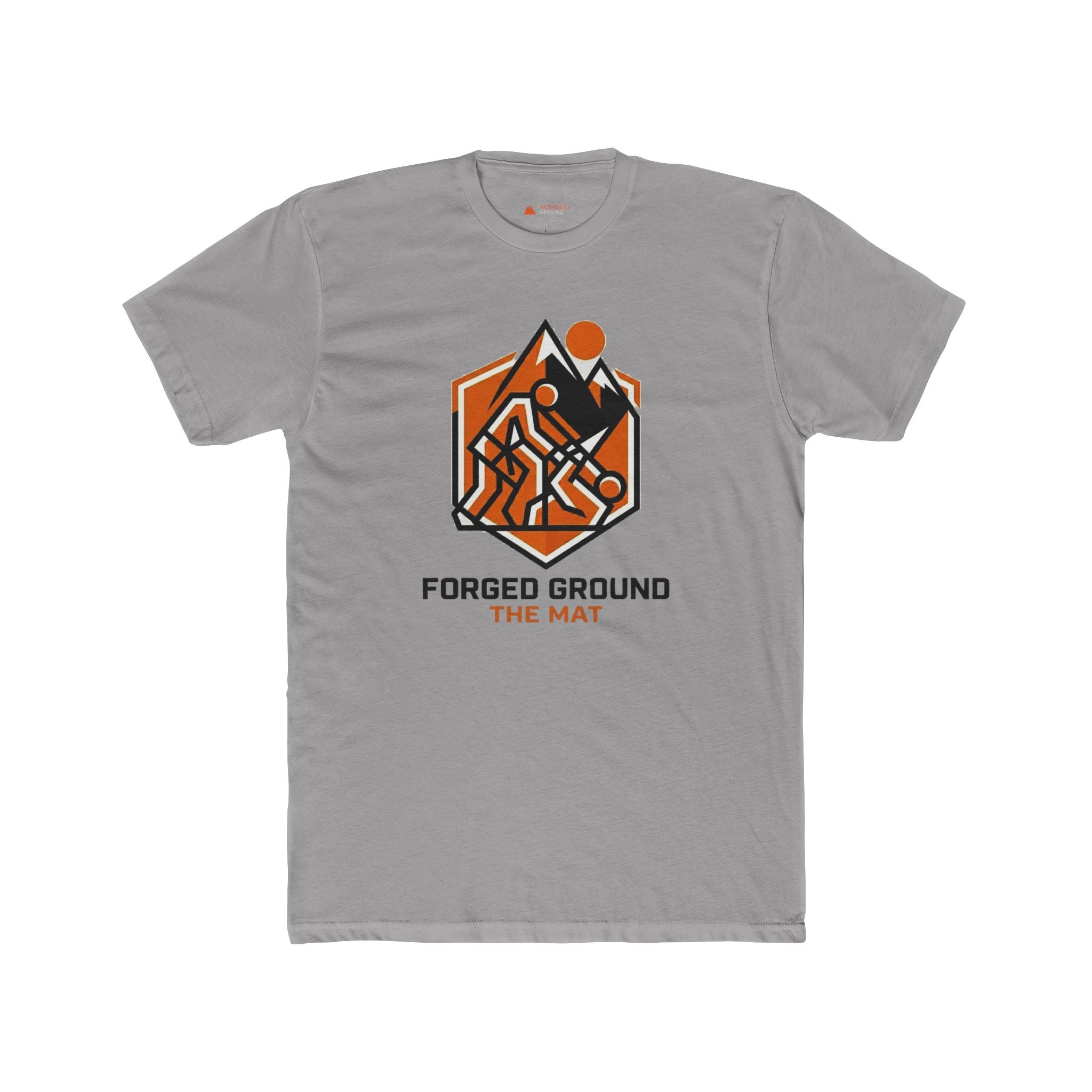 Unisex Cotton Crew Tee the mat