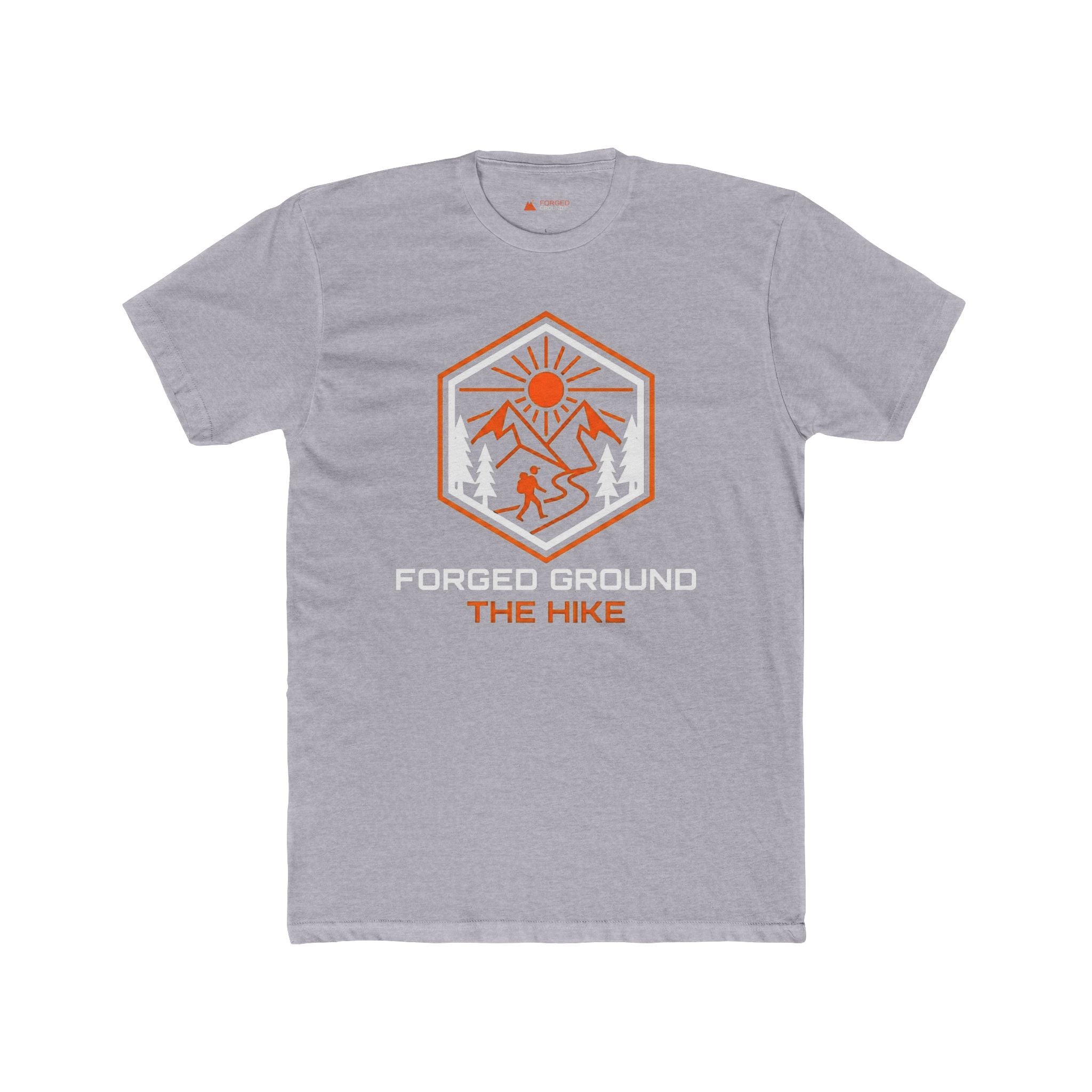 Unisex Cotton Crew Tee the hike
