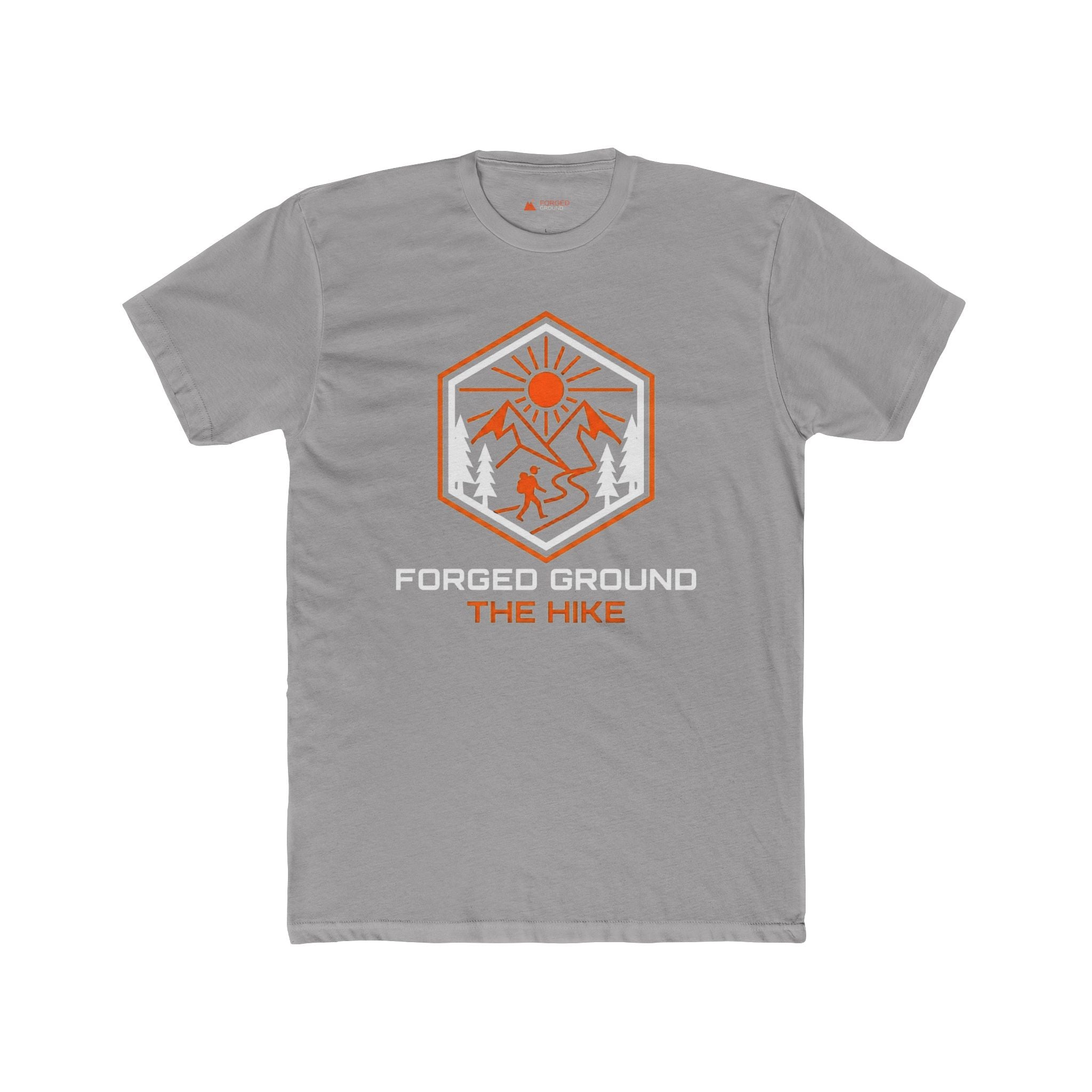 Unisex Cotton Crew Tee the hike
