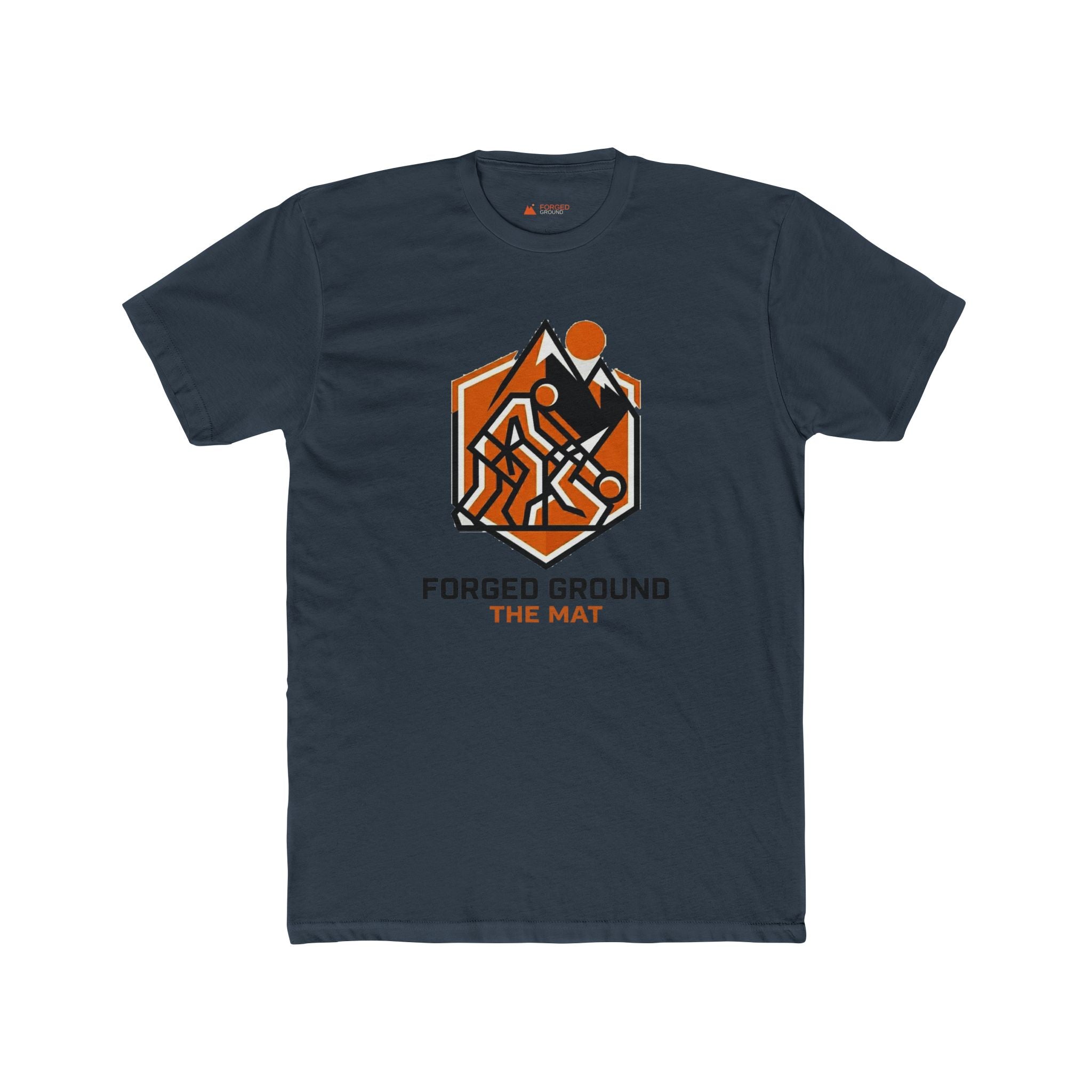 Unisex Cotton Crew Tee the mat
